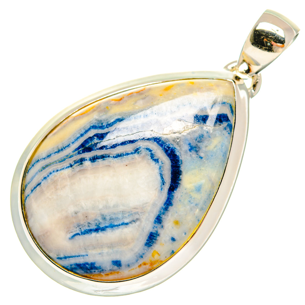 Blue Scheelite Pendants handcrafted by Anasilvercos - PD25224 - Photo 2