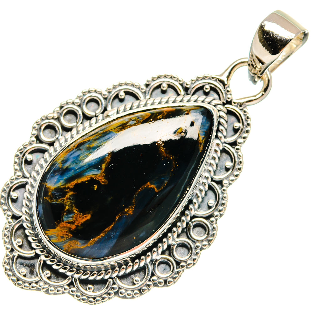 Pietersite Pendants handcrafted by Anasilvercos - PD25225 - Photo 2