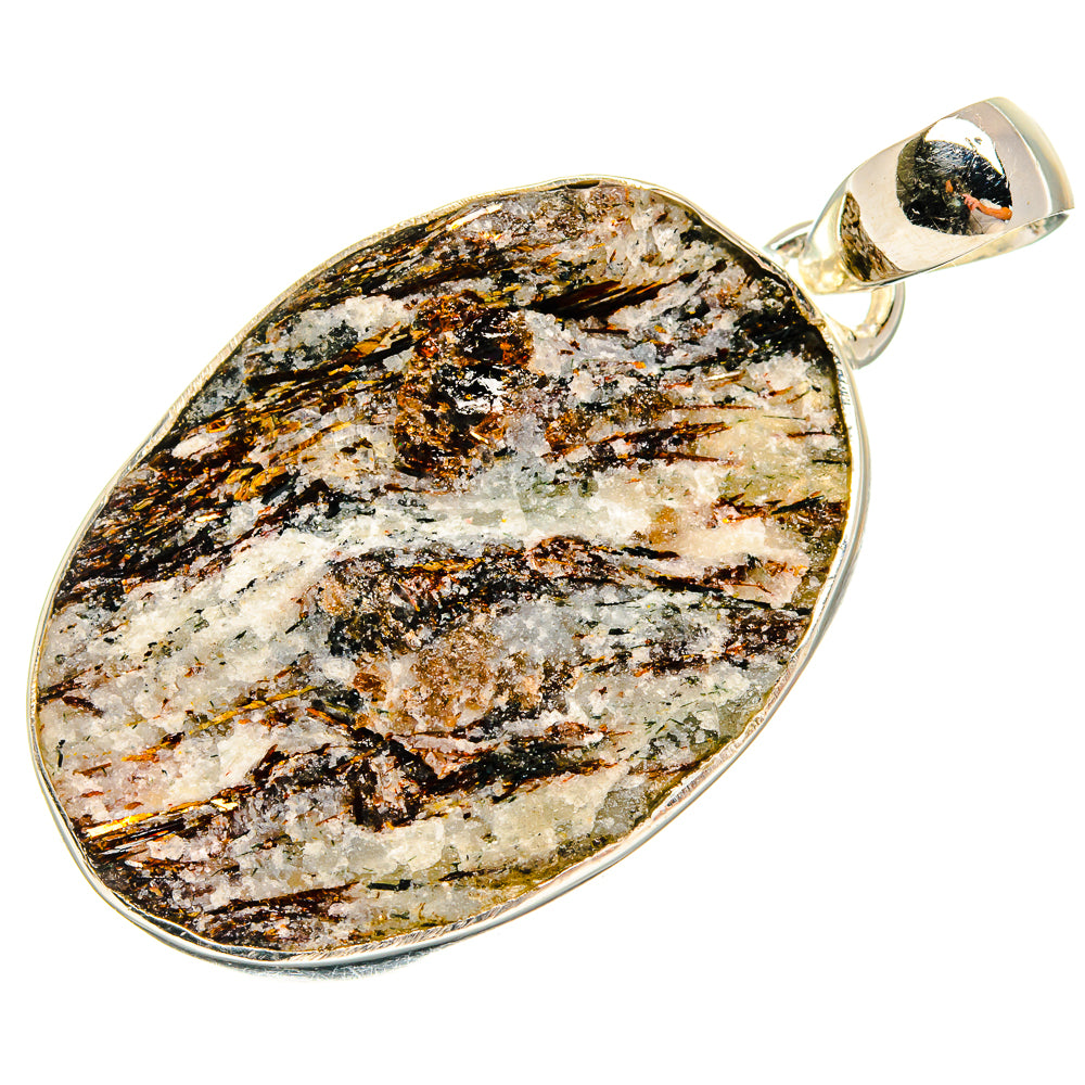 Astrophyllite Pendants handcrafted by Anasilvercos - PD25234 - Photo 2