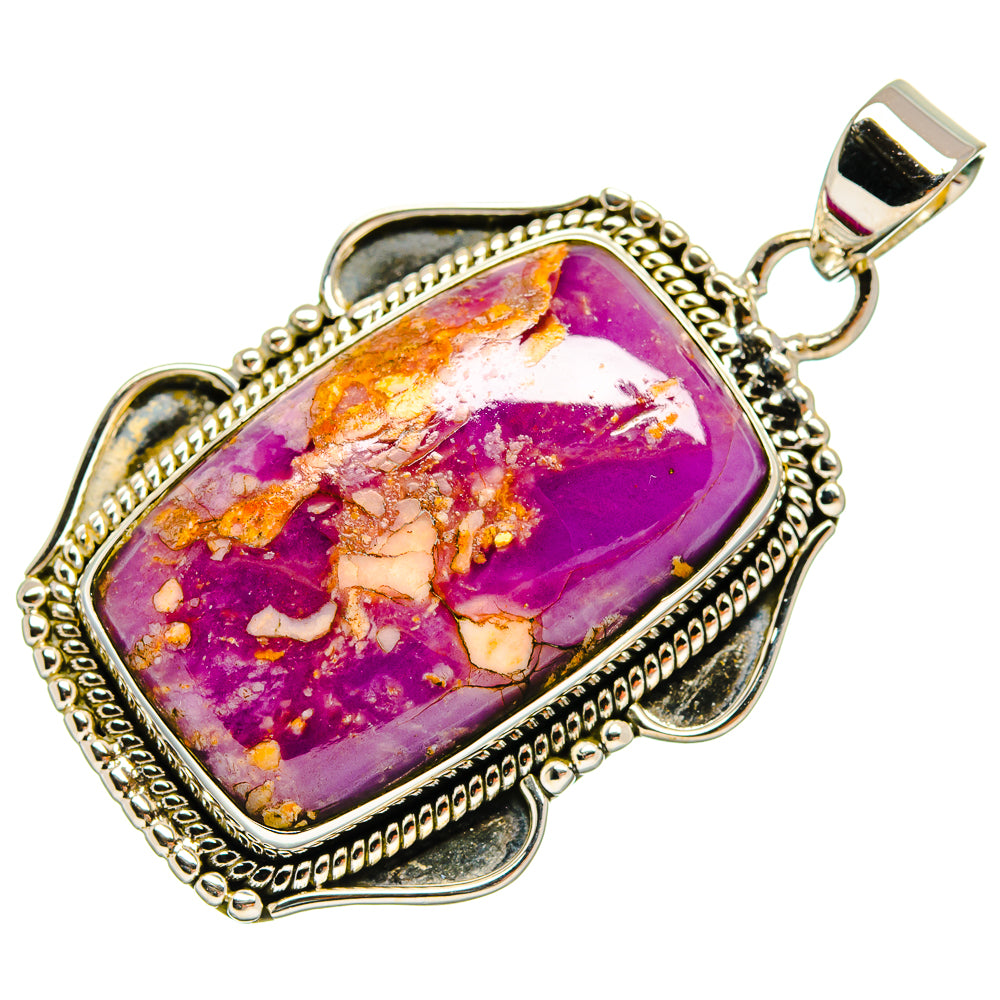 Phosphosiderite Pendants handcrafted by Anasilvercos - PD25241 - Photo 2