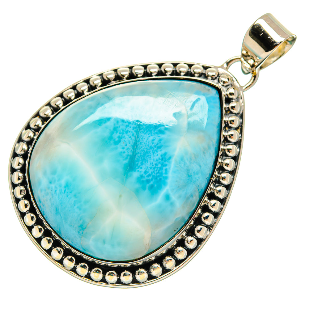 Larimar Pendants handcrafted by Anasilvercos - PD25242 - Photo 2