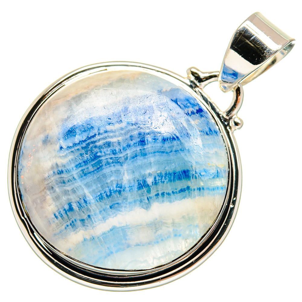 Blue Scheelite Pendants handcrafted by Anasilvercos - PD25249 - Photo 2