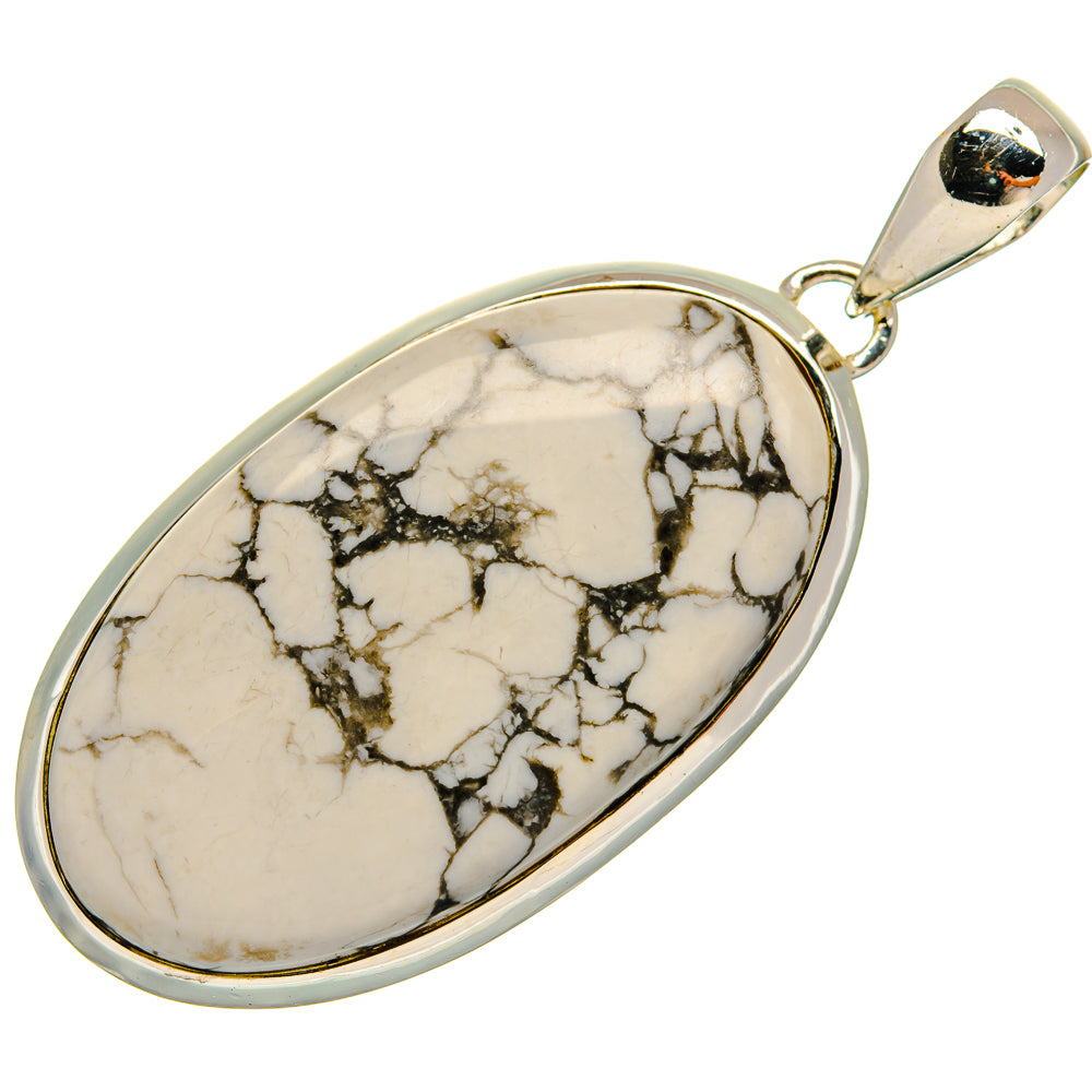 Howlite Pendants handcrafted by Anasilvercos - PD25250 - Photo 2