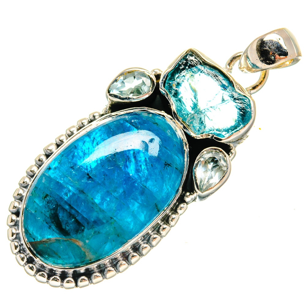 Apatite Pendants handcrafted by Anasilvercos - PD25300 - Photo 2