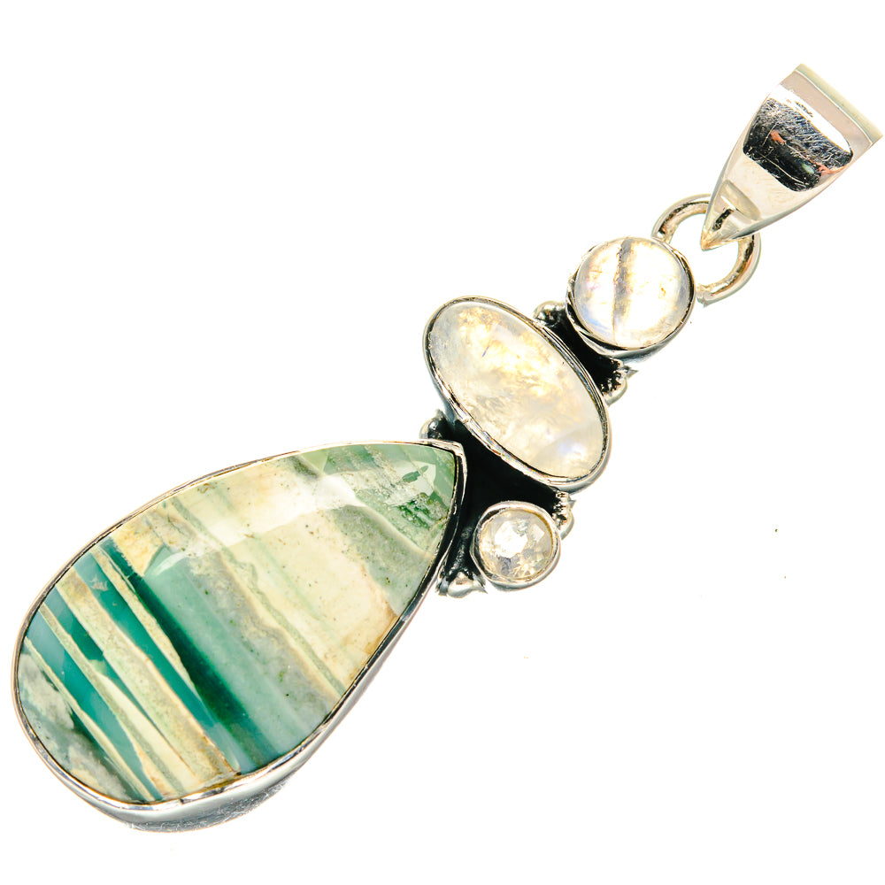 Ocean Jasper Pendants handcrafted by Anasilvercos - PD25312 - Photo 2