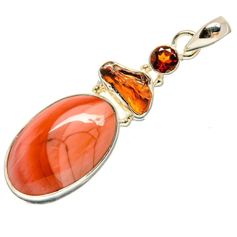 Imperial Jasper Pendants handcrafted by Anasilvercos - PD25314 - Photo 2