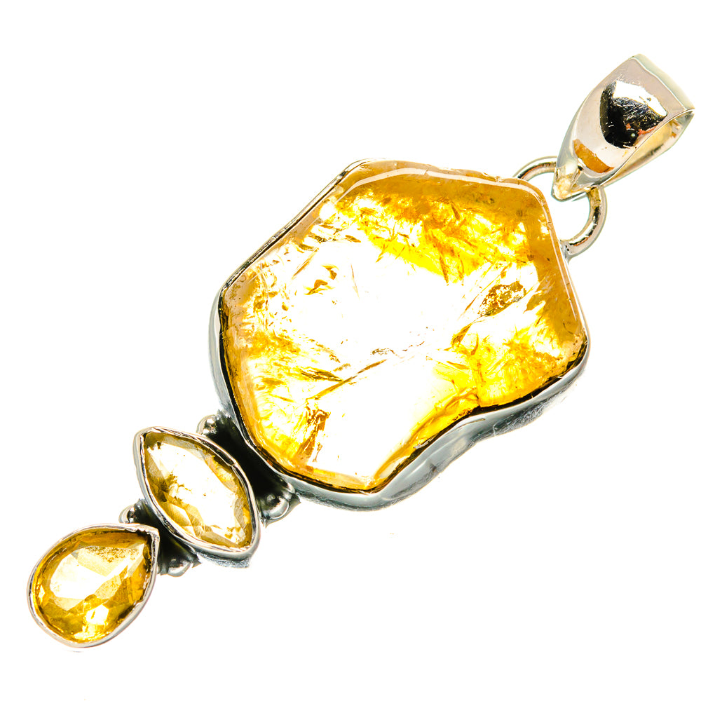 Citrine Pendants handcrafted by Anasilvercos - PD25329 - Photo 2