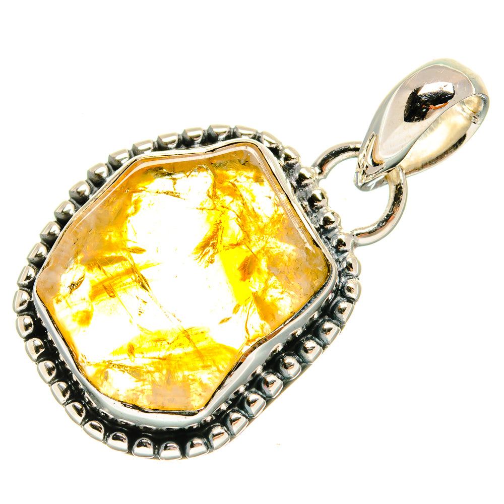 Citrine Pendants handcrafted by Anasilvercos - PD25330 - Photo 2