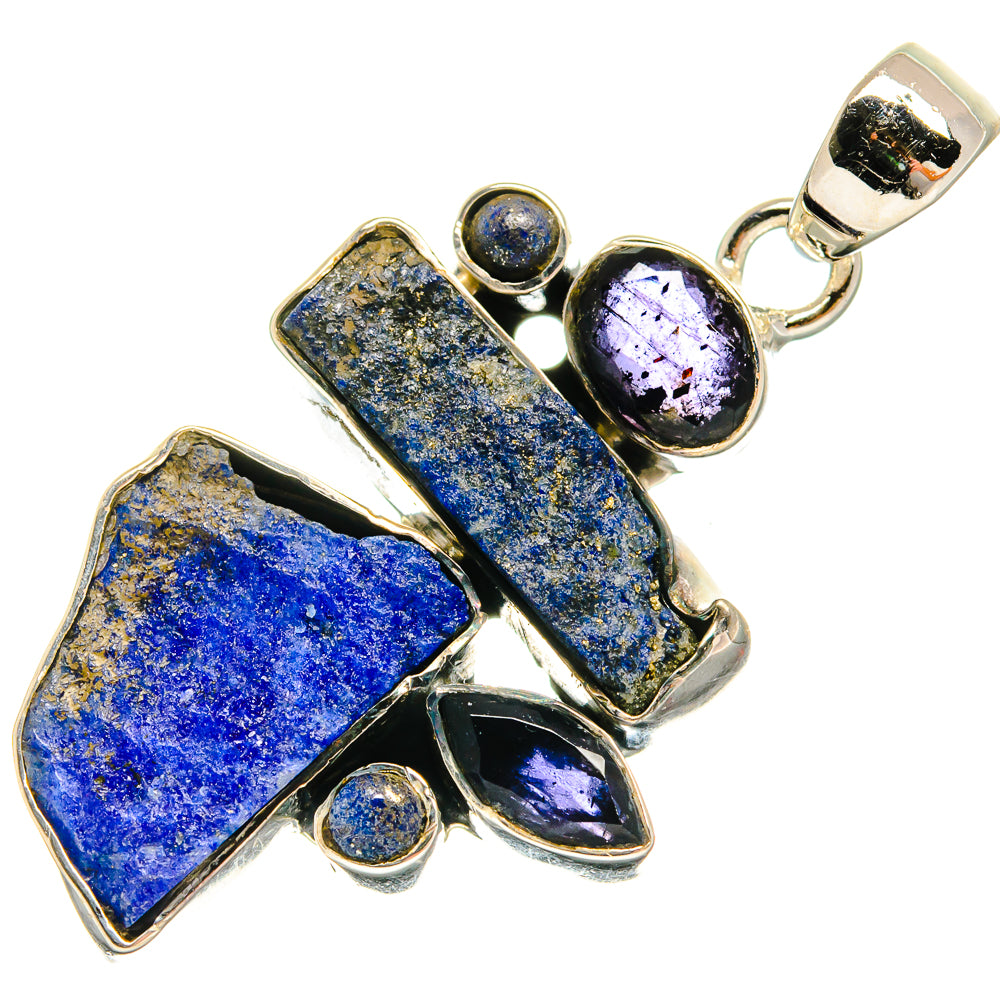 Lapis Lazuli Pendants handcrafted by Anasilvercos - PD25335 - Photo 2