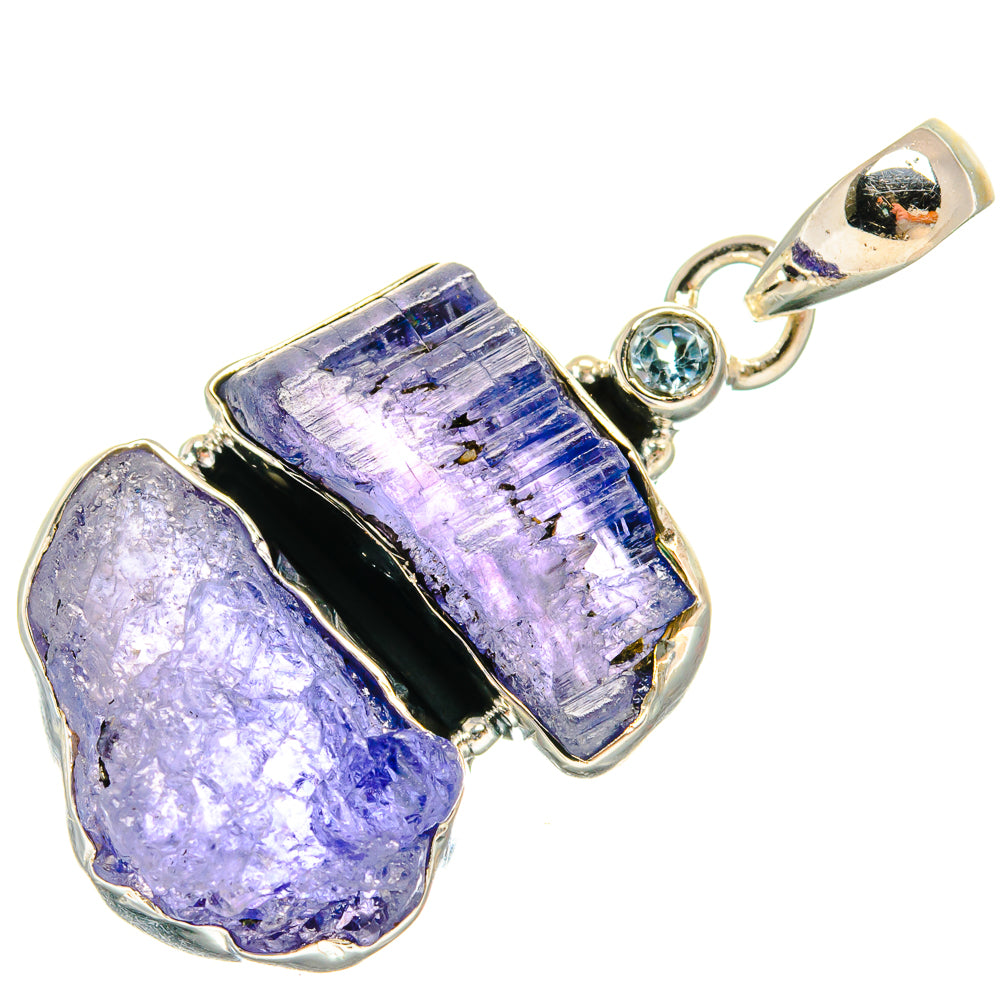 Tanzanite Pendants handcrafted by Anasilvercos - PD25336 - Photo 2