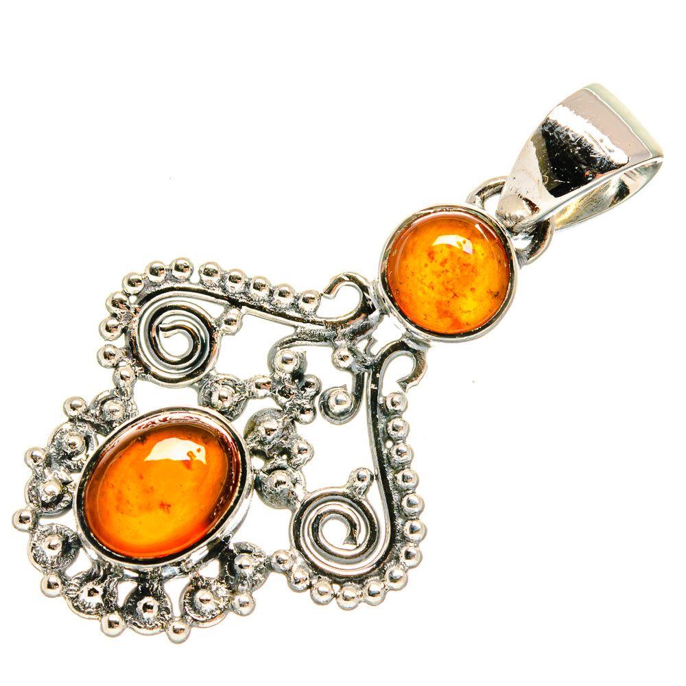 Carnelian Pendants handcrafted by Anasilvercos - PD25340 - Photo 2