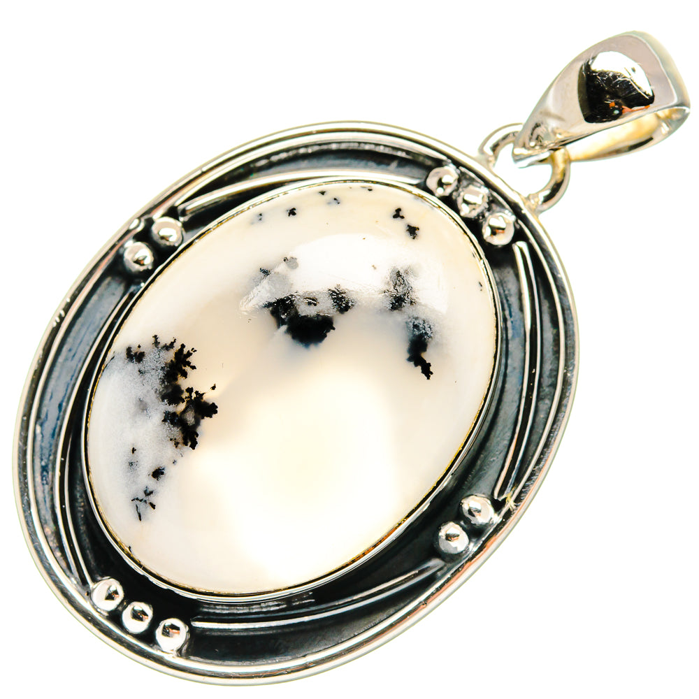 Dendritic Opal Pendants handcrafted by Anasilvercos - PD25353 - Photo 2