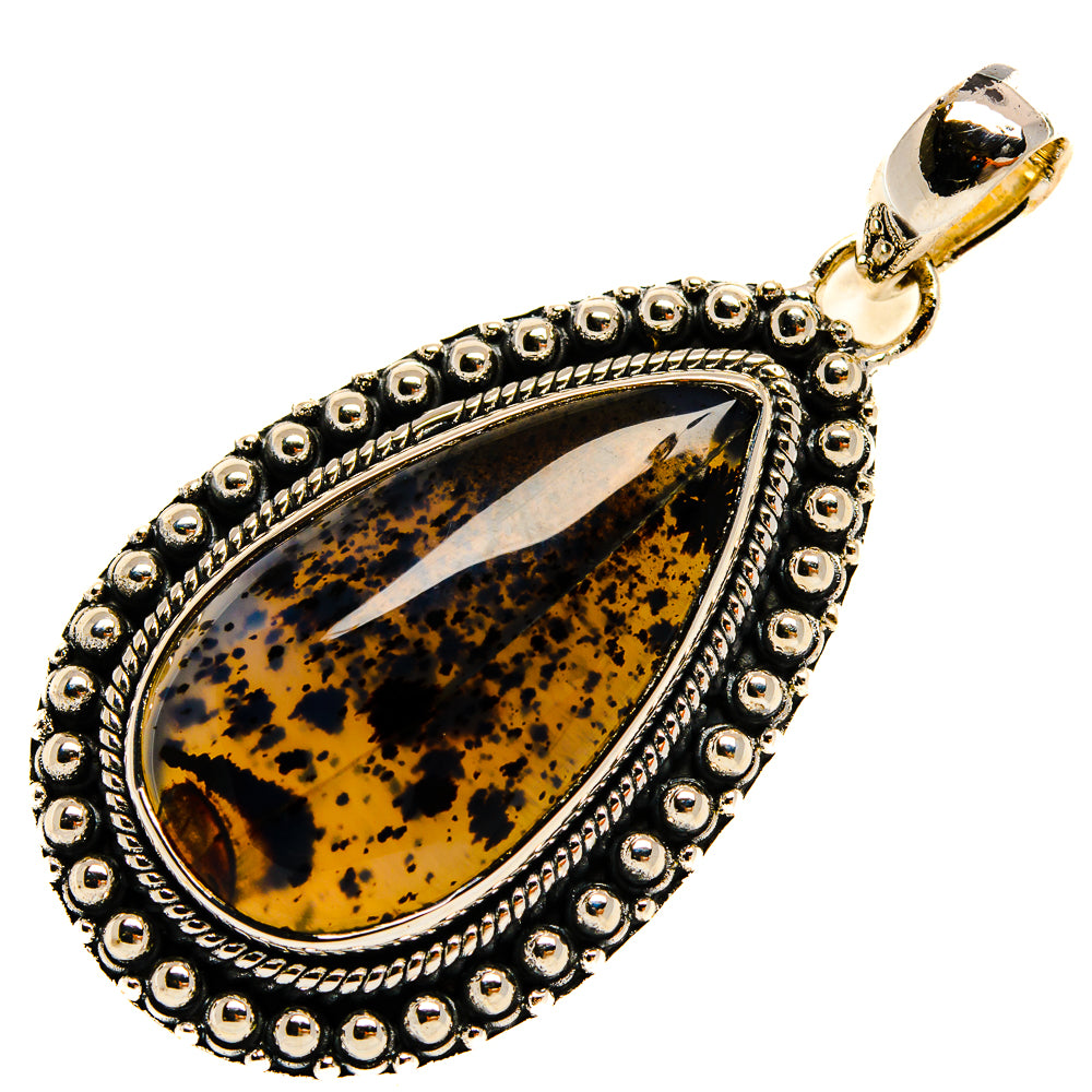 Dendritic Opal Pendants handcrafted by Anasilvercos - PD25383 - Photo 2
