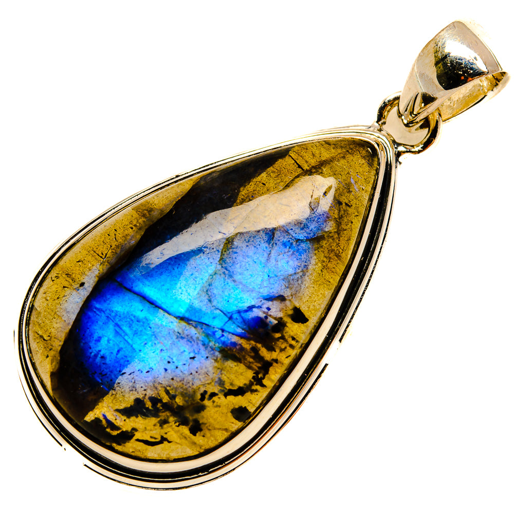 Labradorite Pendants handcrafted by Anasilvercos - PD25385 - Photo 2