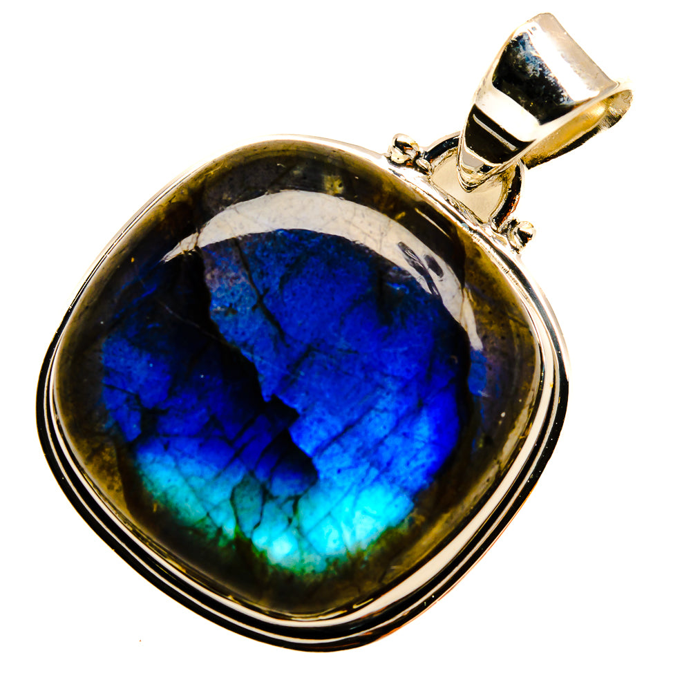 Labradorite Pendants handcrafted by Anasilvercos - PD25386 - Photo 2