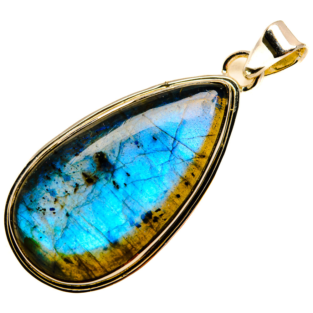 Labradorite Pendants handcrafted by Anasilvercos - PD25387 - Photo 2