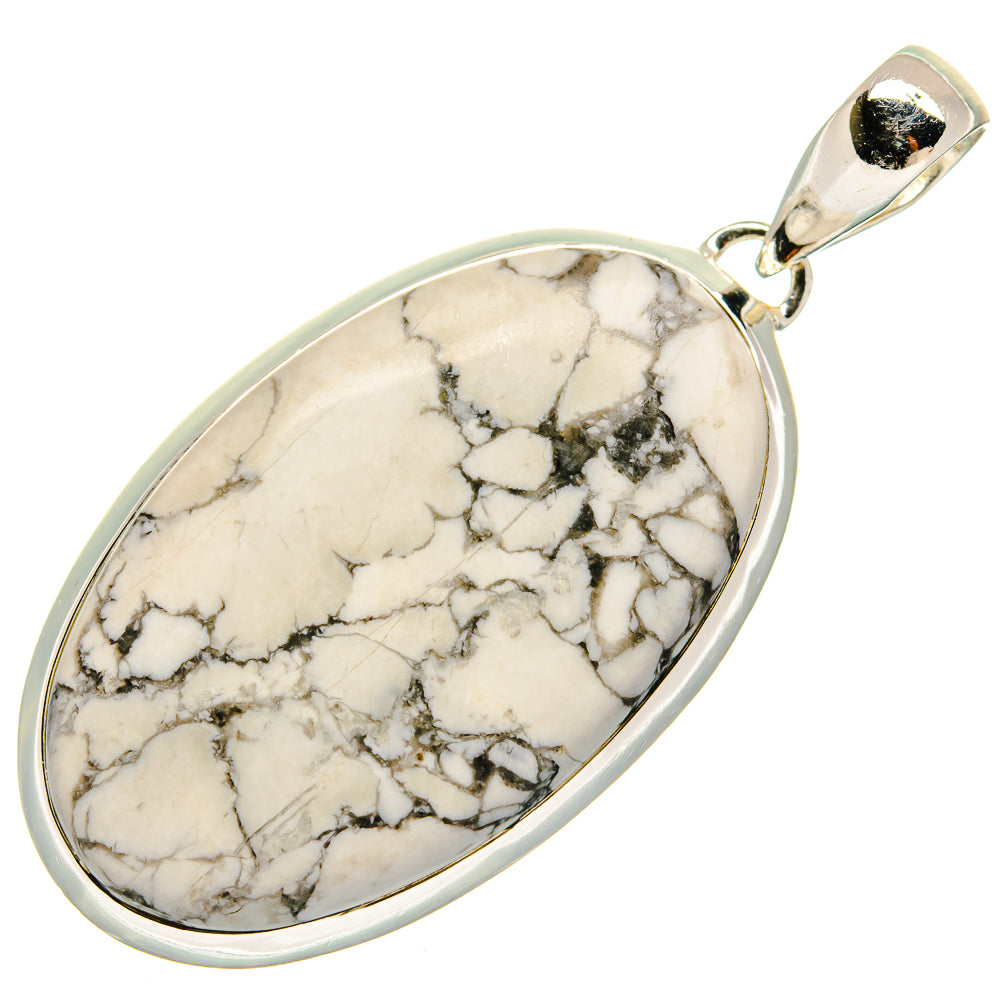Howlite Pendants handcrafted by Anasilvercos - PD25398 - Photo 2