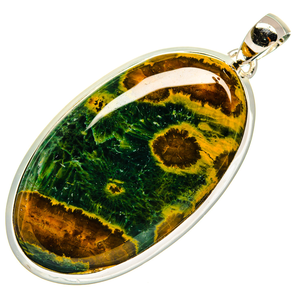 Ocean Jasper Pendants handcrafted by Anasilvercos - PD25399 - Photo 2