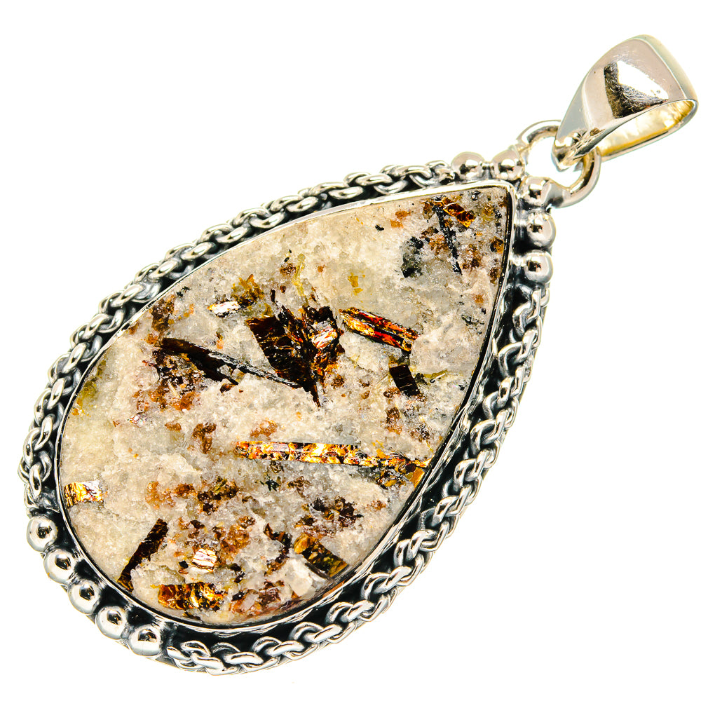 Astrophyllite Pendants handcrafted by Anasilvercos - PD25402 - Photo 2