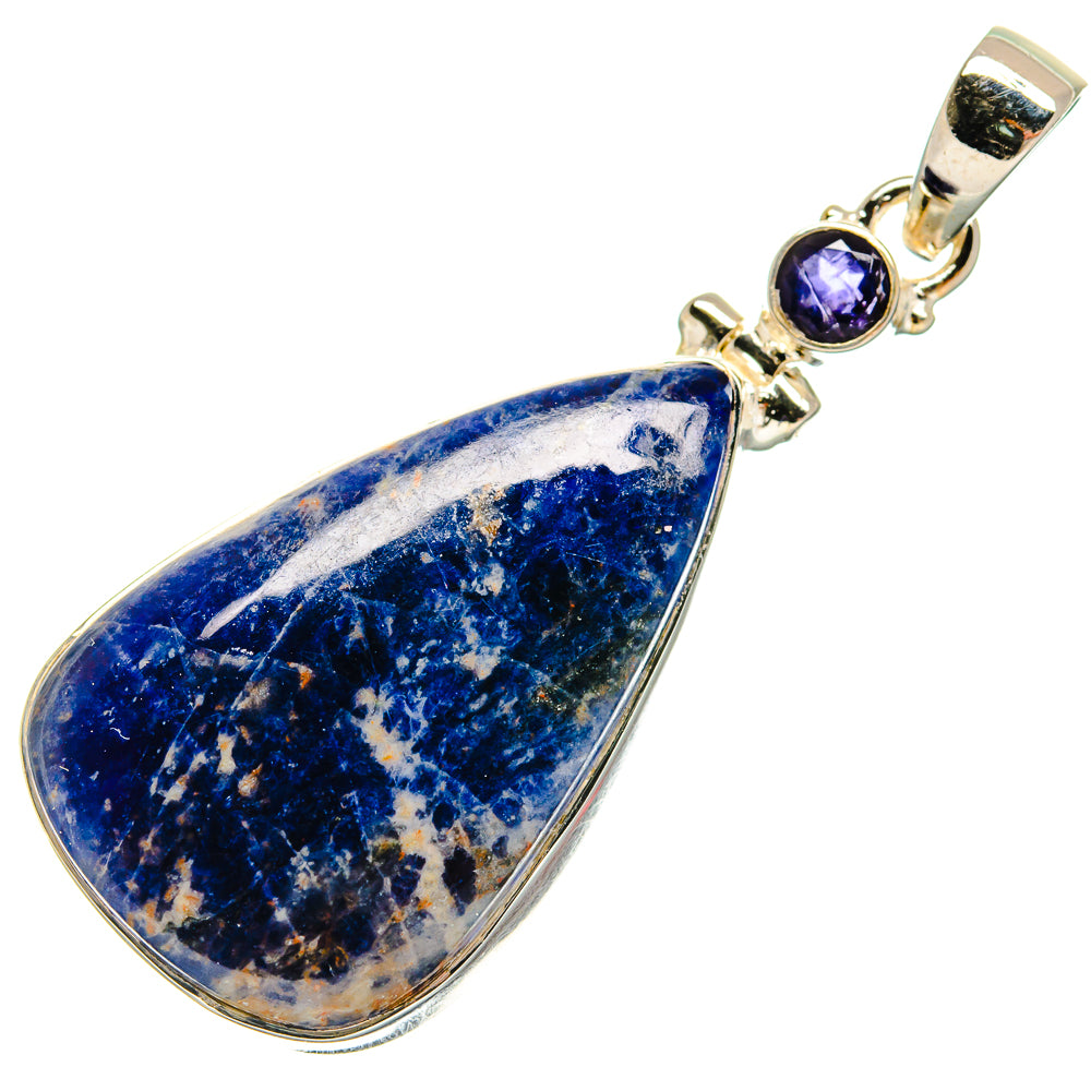 Sodalite Pendants handcrafted by Anasilvercos - PD25414 - Photo 2