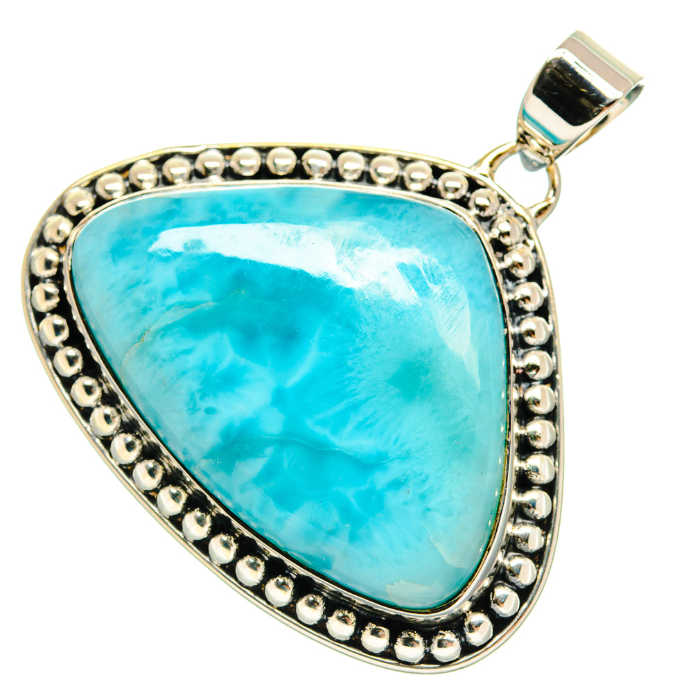 Larimar Pendants handcrafted by Anasilvercos - PD25427 - Photo 2