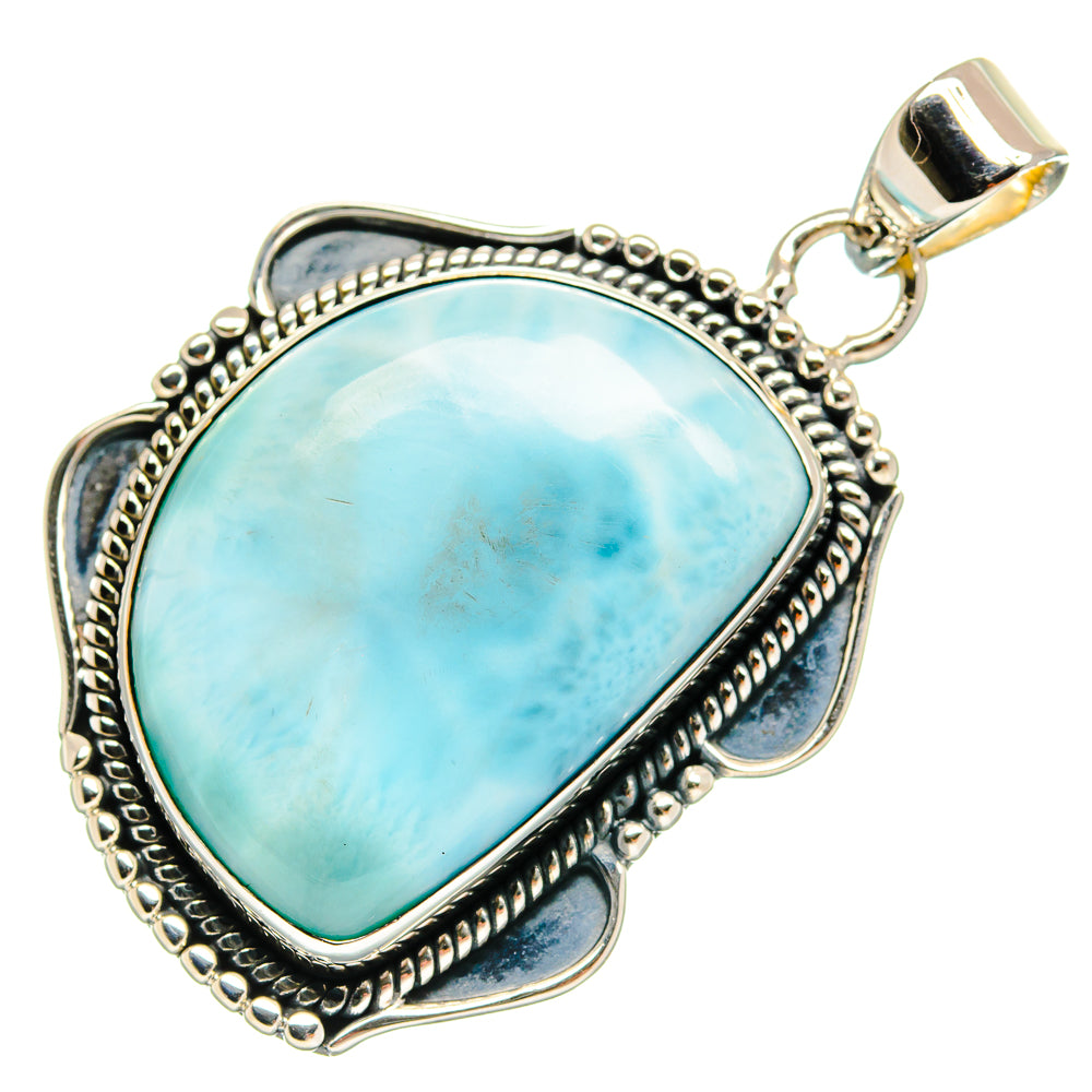 Larimar Pendants handcrafted by Anasilvercos - PD25428 - Photo 2