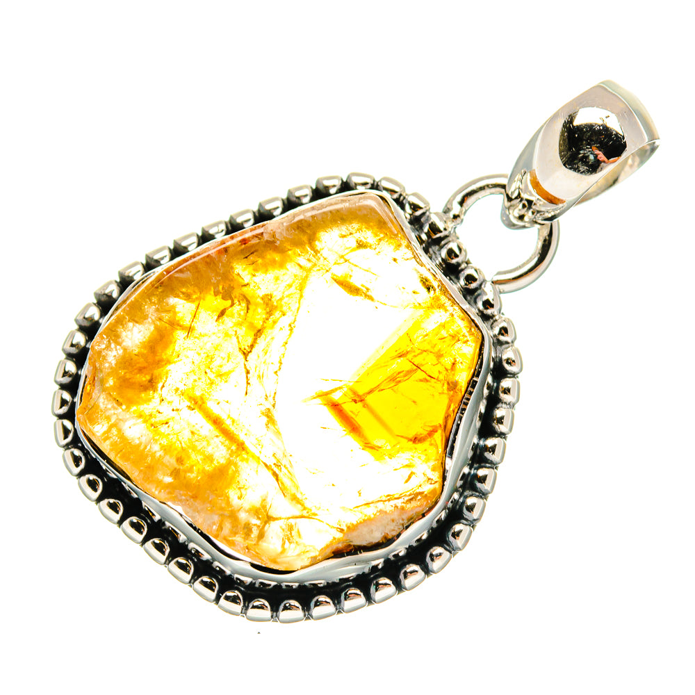 Citrine Pendants handcrafted by Anasilvercos - PD25447 - Photo 2