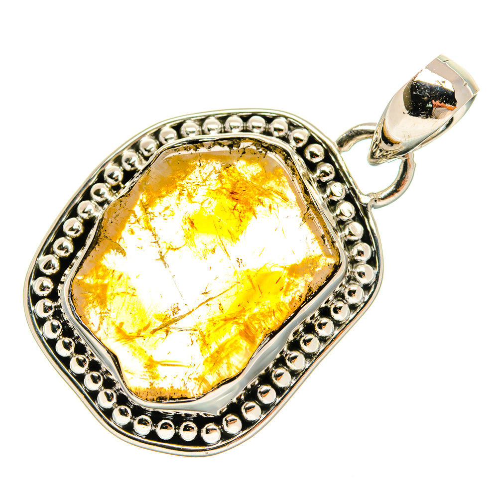 Citrine Pendants handcrafted by Anasilvercos - PD25449 - Photo 2
