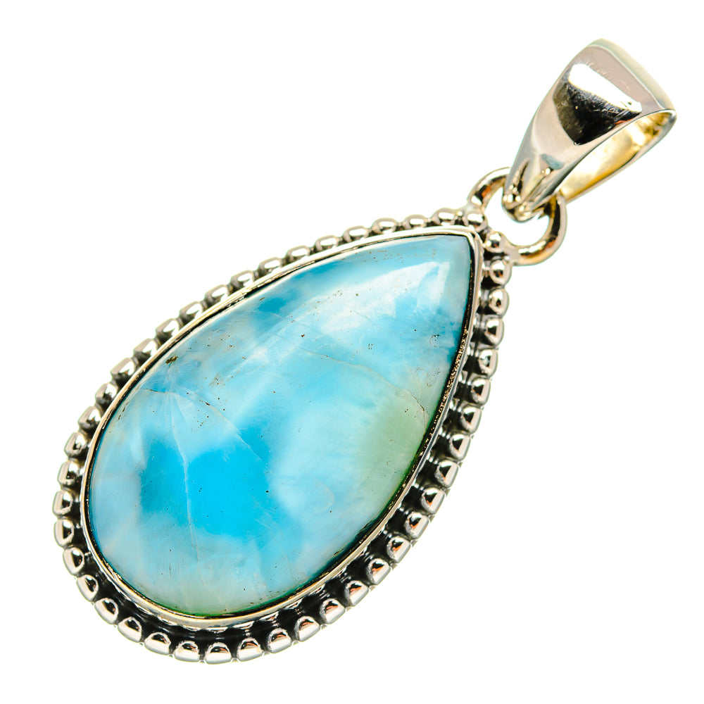 Larimar Pendants handcrafted by Anasilvercos - PD25465 - Photo 2