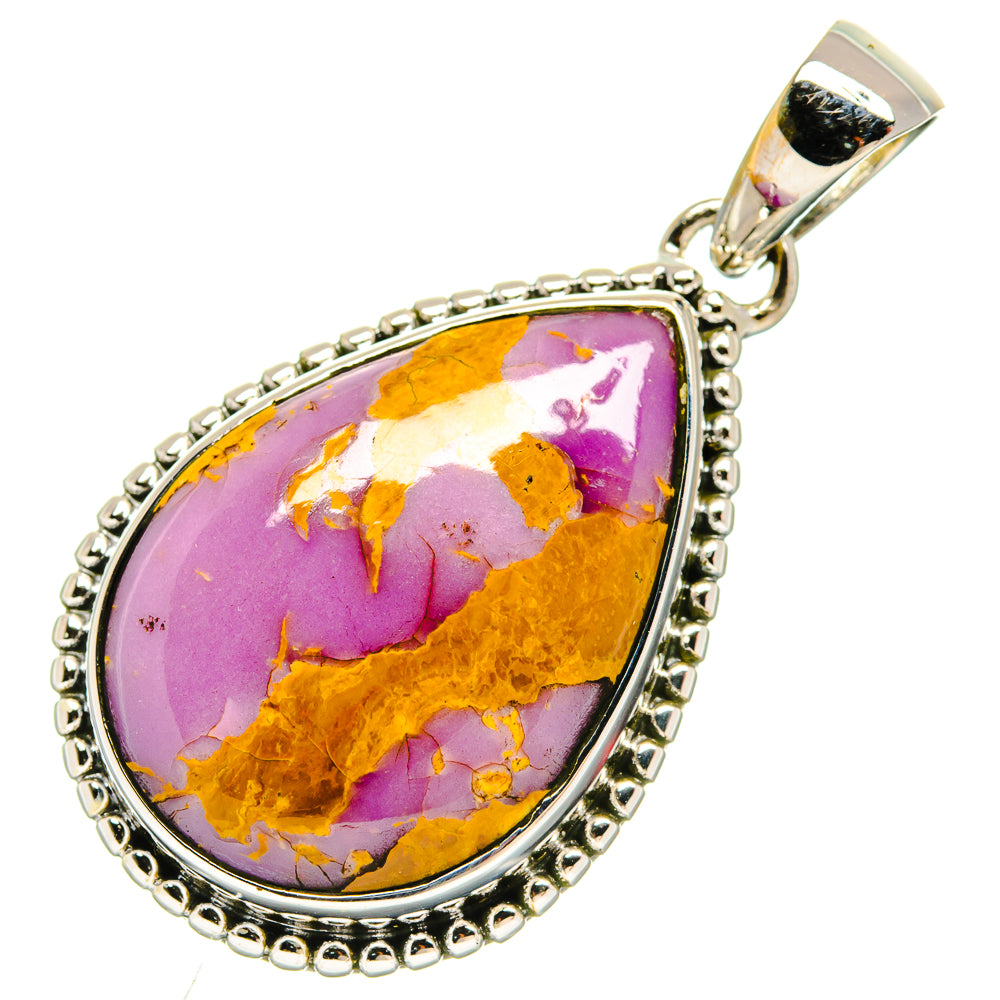 Phosphosiderite Pendants handcrafted by Anasilvercos - PD25472 - Photo 2