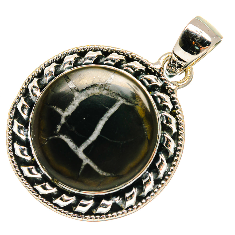Septarian Geode Pendants handcrafted by Anasilvercos - PD25481 - Photo 2