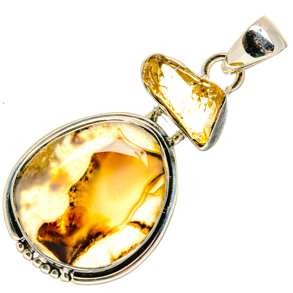 Montana Agate Pendants handcrafted by Anasilvercos - PD25484 - Photo 2