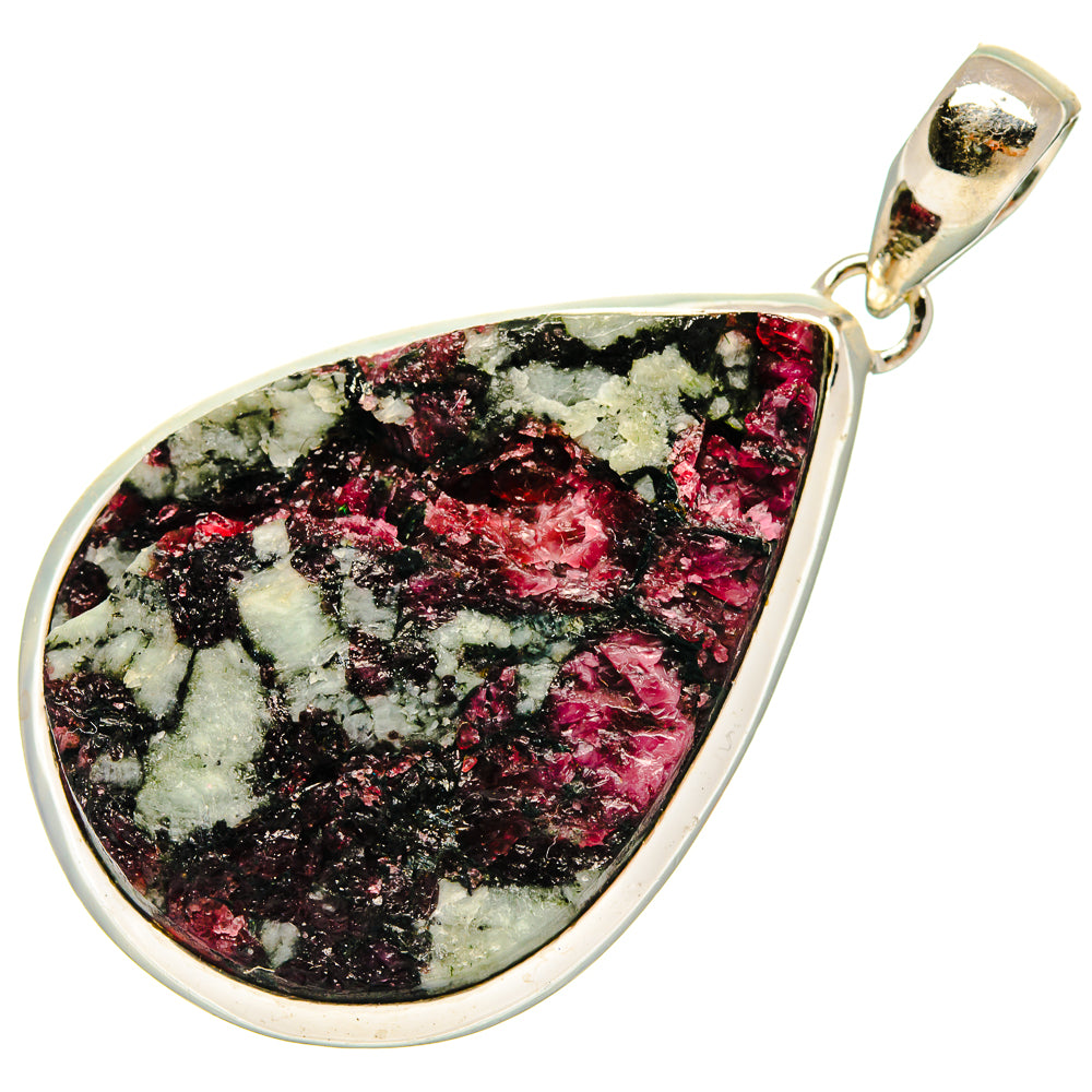 Russian Eudialyte Pendants handcrafted by Anasilvercos - PD25499 - Photo 2
