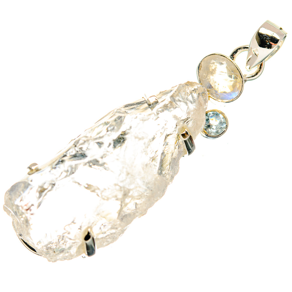 Rainbow Moonstone Pendants handcrafted by Anasilvercos - PD25505 - Photo 2