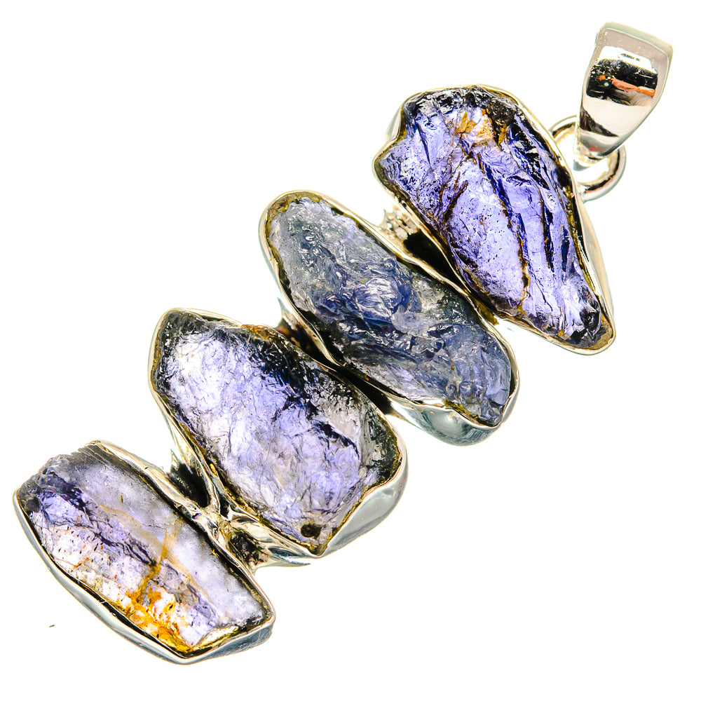 Tanzanite Pendants handcrafted by Anasilvercos - PD25507 - Photo 2