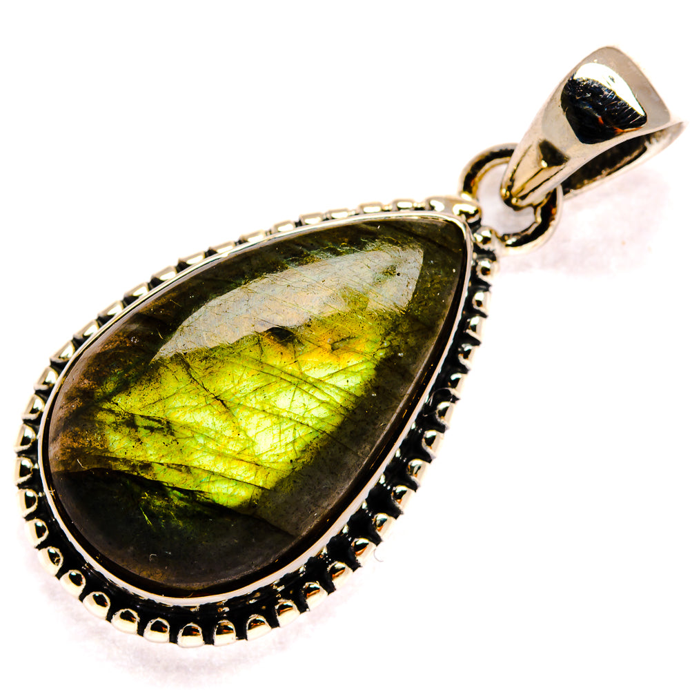 Labradorite Pendants handcrafted by Anasilvercos - PD25524 - Photo 2