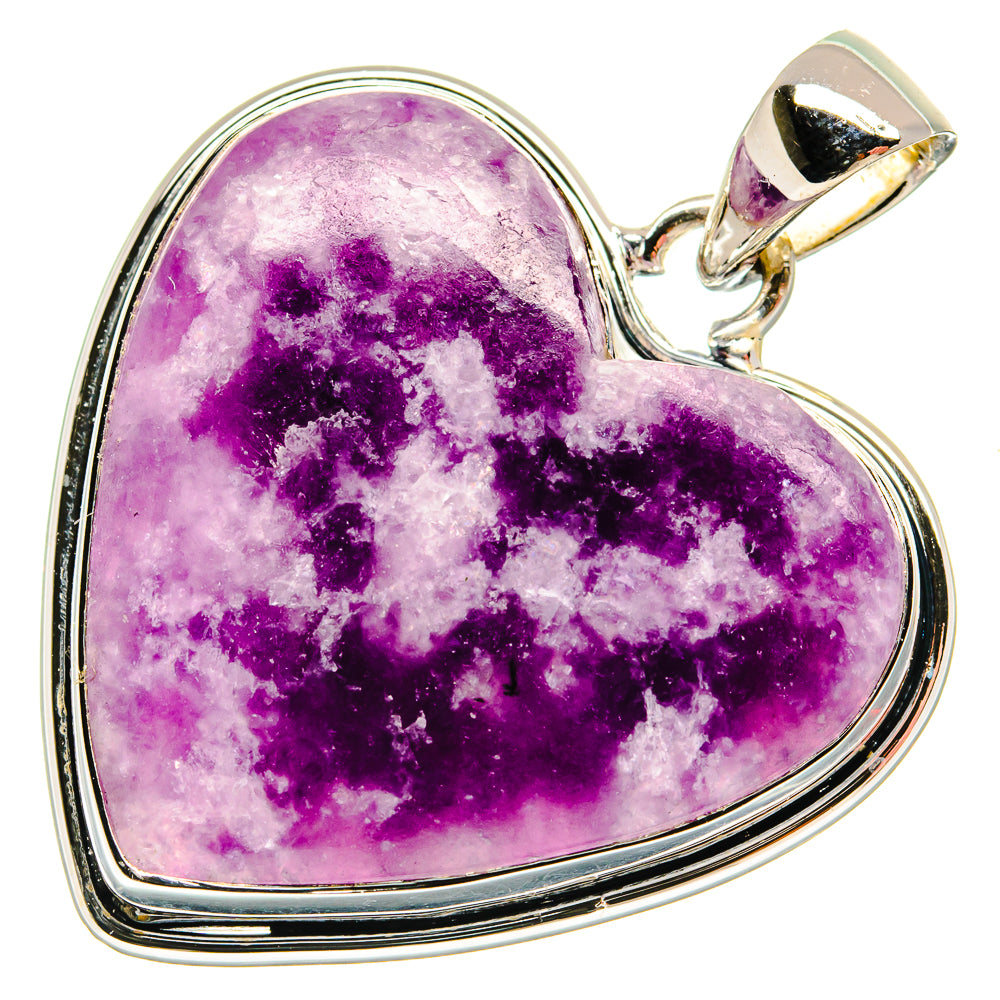Lepidolite Pendants handcrafted by Anasilvercos - PD25534 - Photo 2