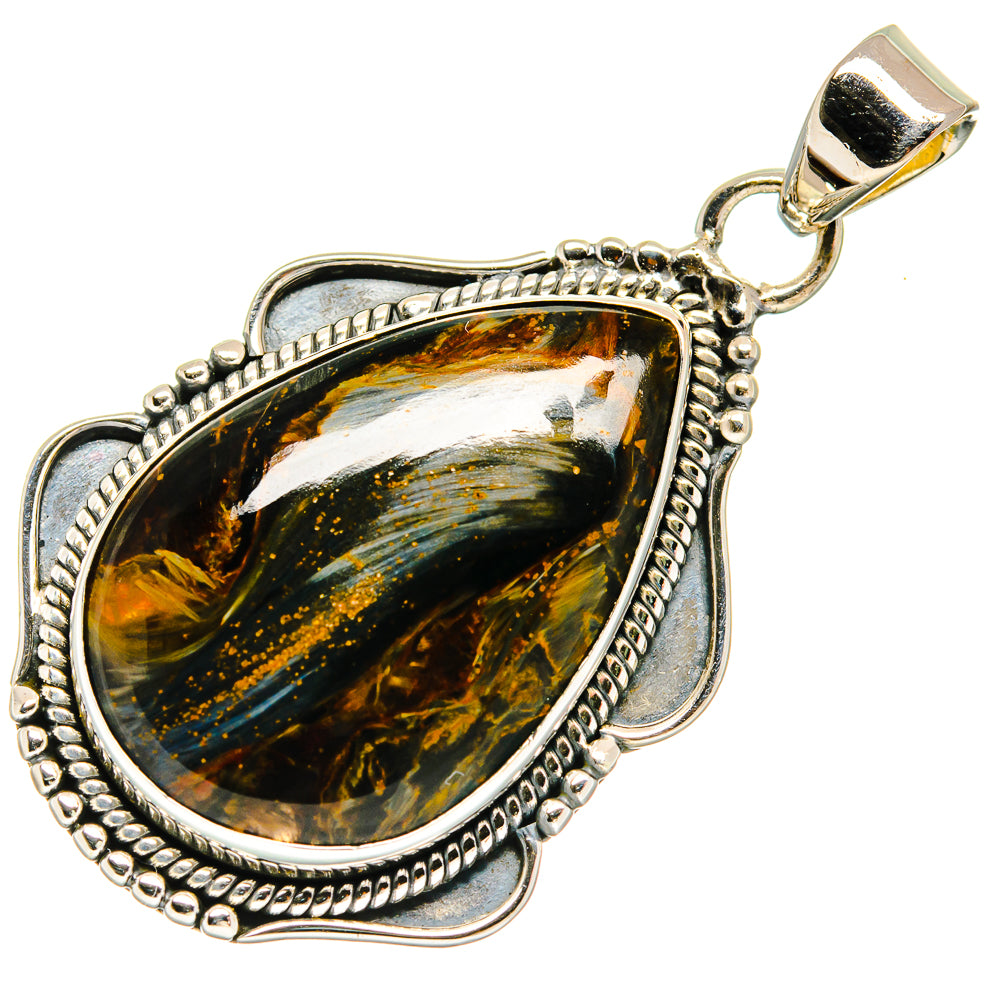 Pietersite Pendants handcrafted by Anasilvercos - PD25535 - Photo 2