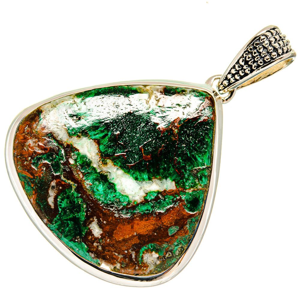 Chrysocolla Pendants handcrafted by Anasilvercos - PD25541 - Photo 2
