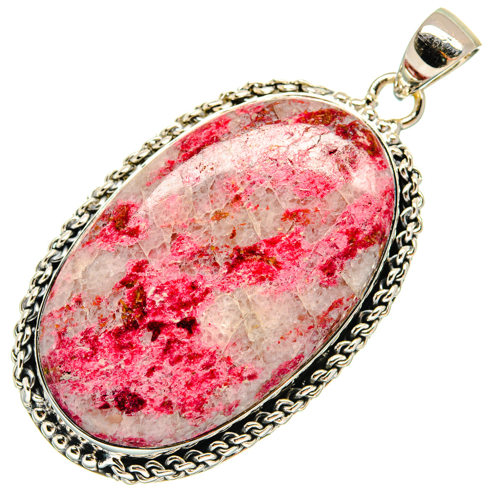 Thulite Pendants handcrafted by Anasilvercos - PD25550 - Photo 2