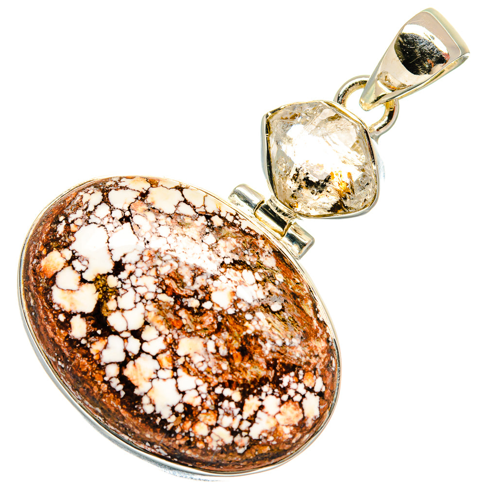 Wild Horse Jasper Pendants handcrafted by Anasilvercos - PD25568 - Photo 2