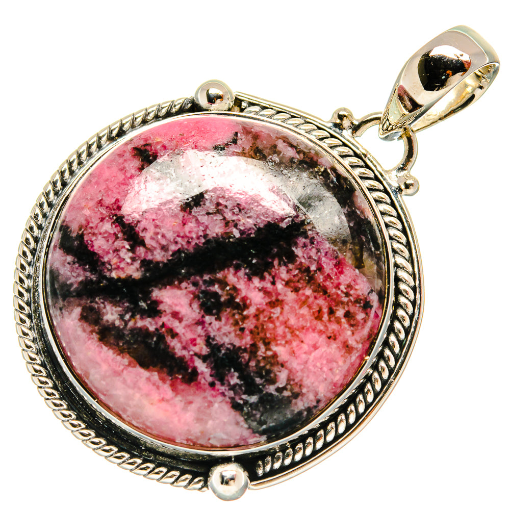 Rhodonite Pendants handcrafted by Anasilvercos - PD25569 - Photo 2