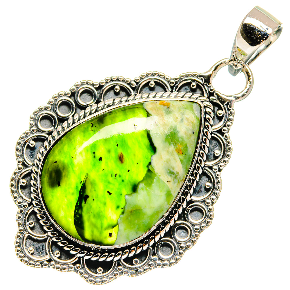 Rainforest Opal Pendants handcrafted by Anasilvercos - PD25574 - Photo 2