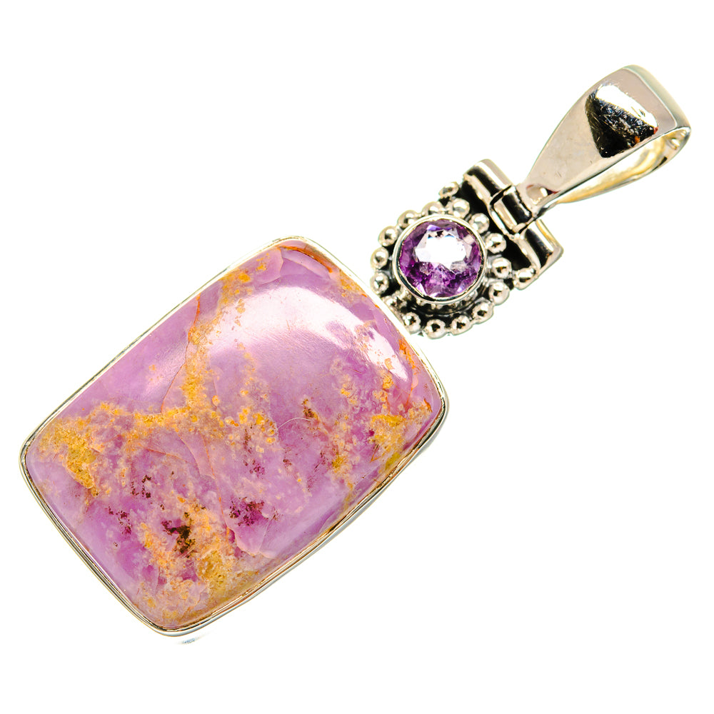 Phosphosiderite Pendants handcrafted by Anasilvercos - PD25581 - Photo 2