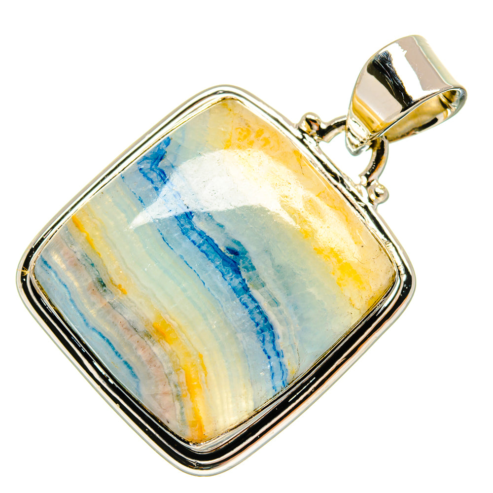 Blue Scheelite Pendants handcrafted by Anasilvercos - PD25591 - Photo 2