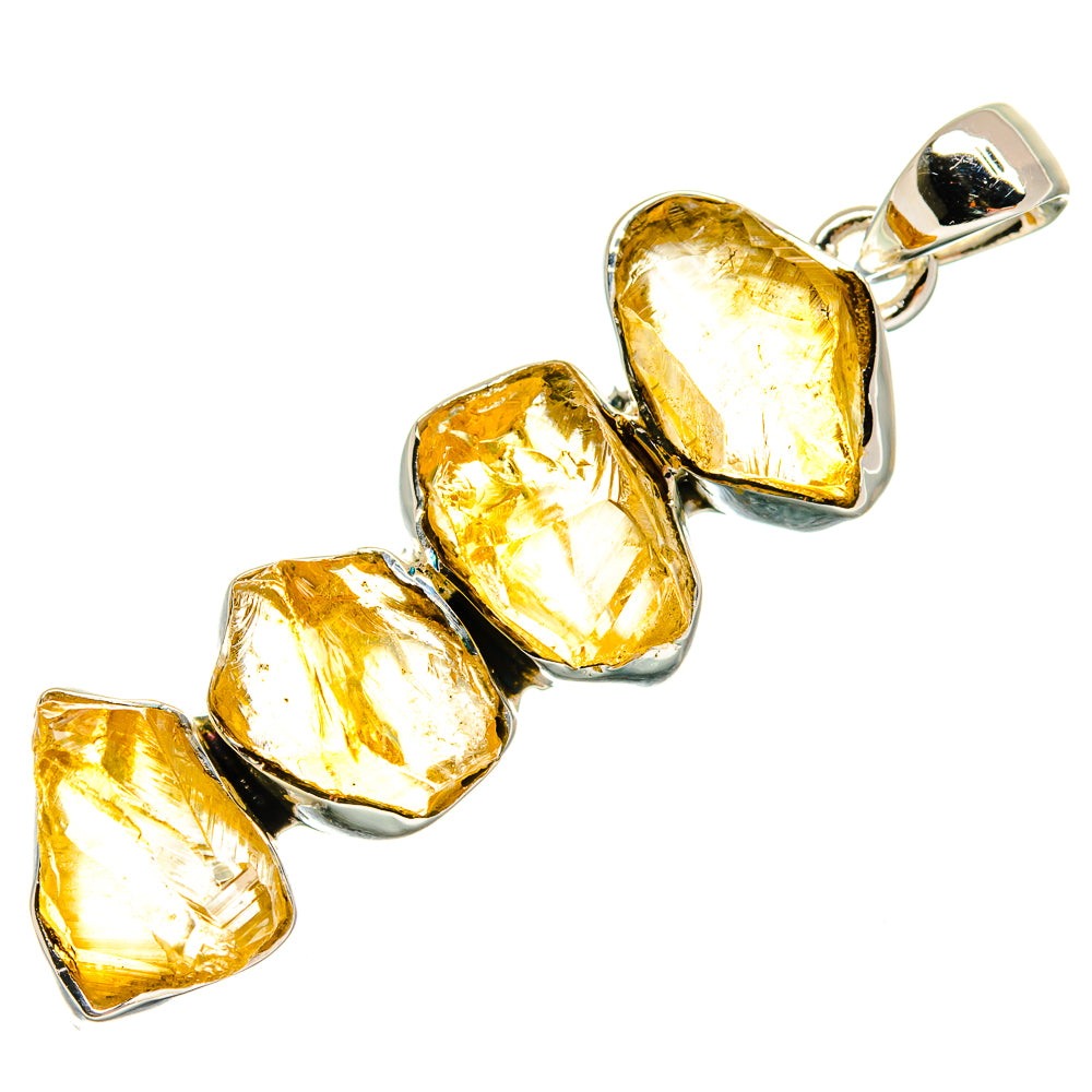 Citrine Pendants handcrafted by Anasilvercos - PD25612 - Photo 2