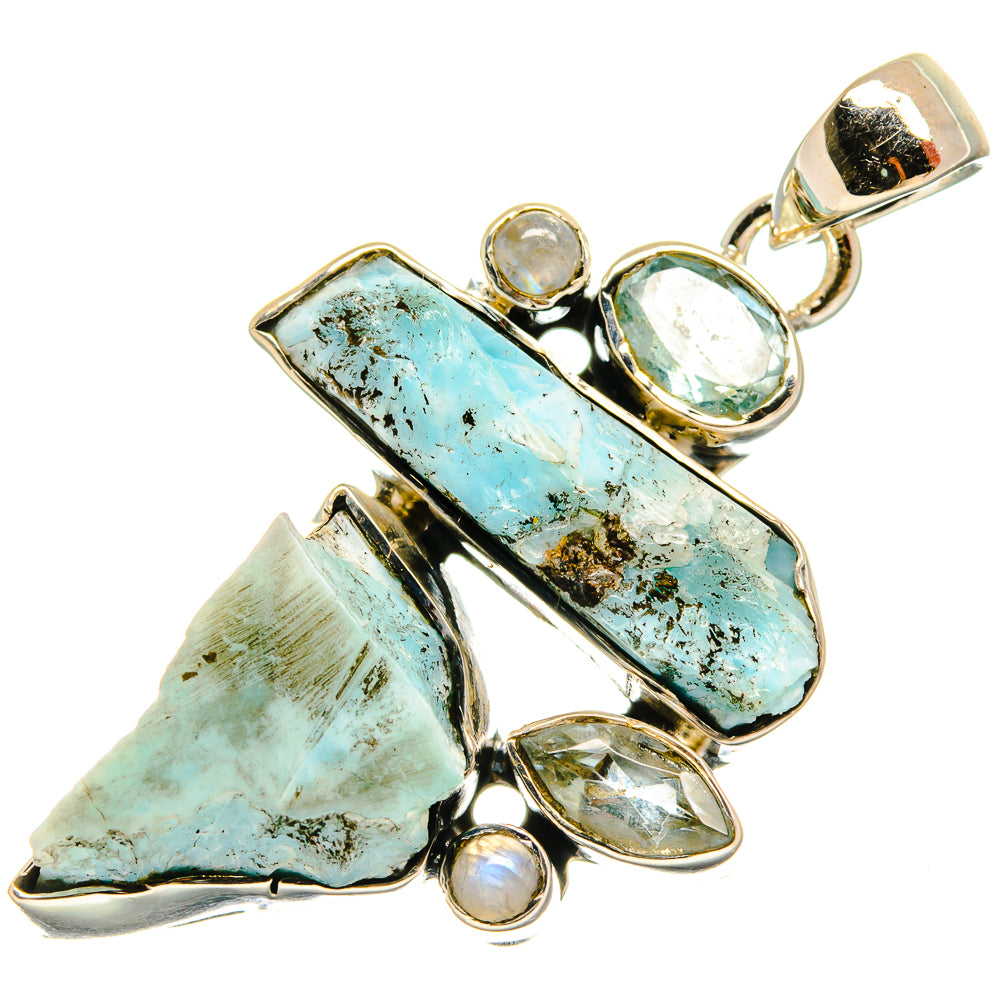 Larimar Pendants handcrafted by Anasilvercos - PD25617 - Photo 2