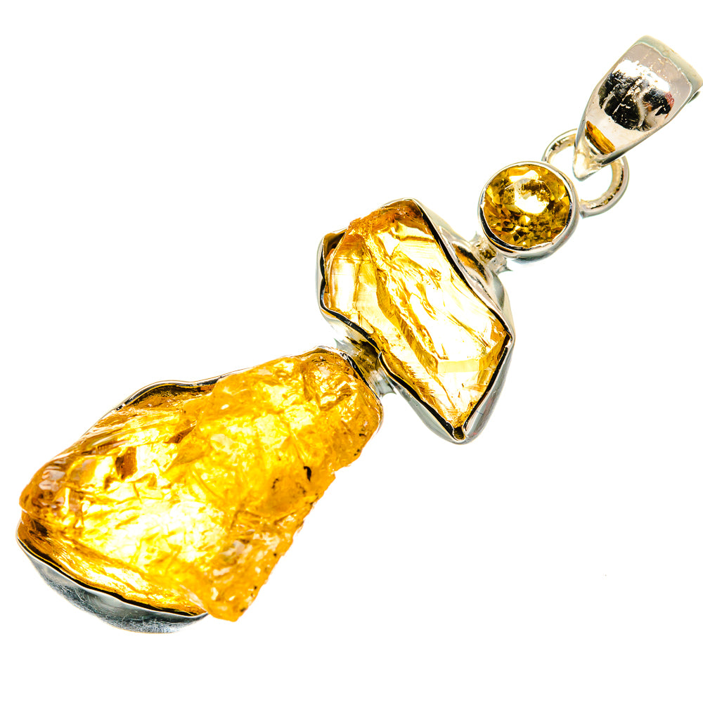 Citrine Pendants handcrafted by Anasilvercos - PD25618 - Photo 2
