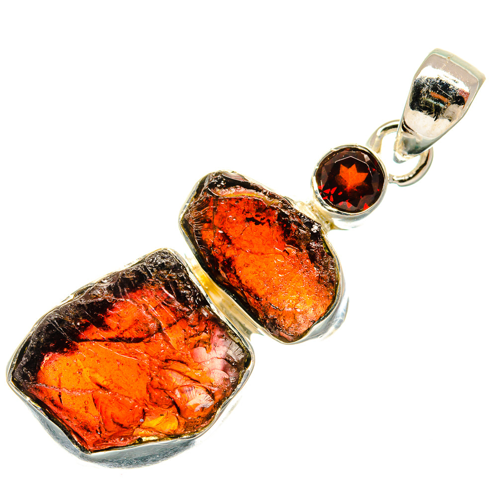 Garnet Pendants handcrafted by Anasilvercos - PD25620 - Photo 2