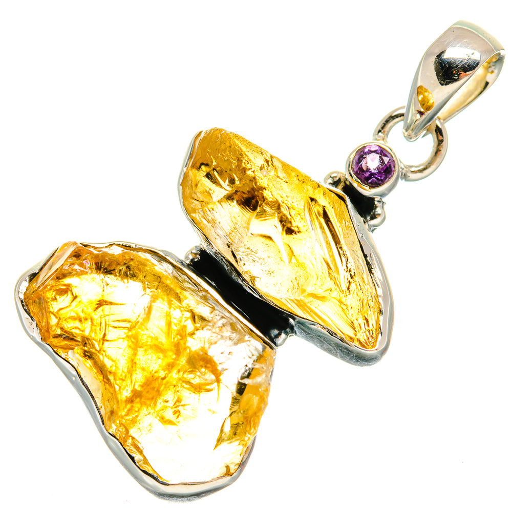 Citrine Pendants handcrafted by Anasilvercos - PD25622 - Photo 2